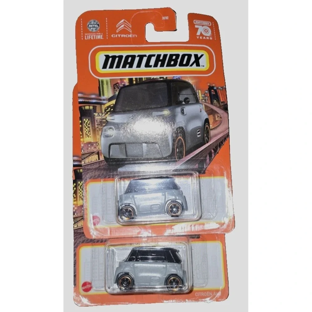 Matchbox Citroen Ami Triples lot of 2 New 1 Used Diecast Model Car (88)